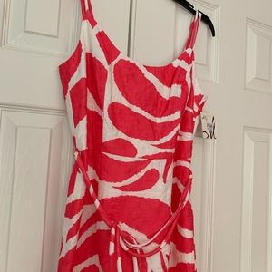 Milly Dresses - NWT Milly Fuchsia and White print dress Milly Dresses - NWT Milly Fuchsia and White print dress